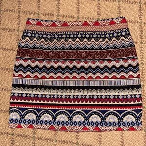Design Lab boho tapestry skirt NWOT S
